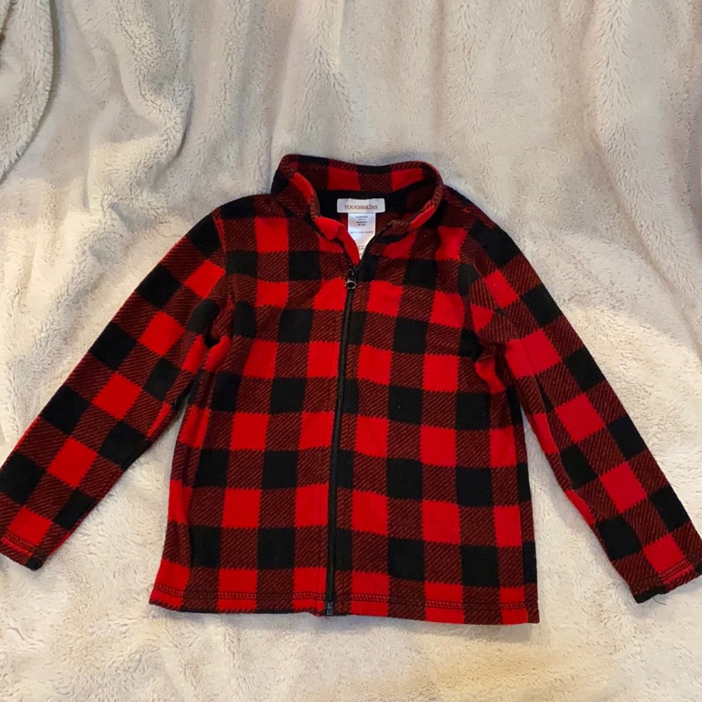 Buffalo check fleece